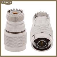 [Hillarys] 1PC N TYPE MALE TO UHF SO-239 FEMALE JACK STRAIGHT RF COAX ADAPTER CONNECTOR