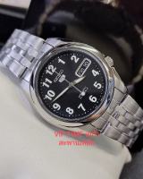 นาฬิกา SEIKO 5 AUTOMATIC เรือนเงิน รุ่น SN381K1 SNK381K SNK381 รับประกันศูนย์ บ.SEIKO(ประเทศไทย) 1 ปี