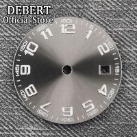 29MM DEBERT Black Watch Luminous Dial Fit MIYOTA 8215 8205 MINGZHU DG 2813 Movement