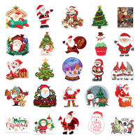 50แผ่น สติ๊กเกอร์ sticker ซานตาคลอส กราฟฟิตี กันน้ำ  คอมพิวเตอร์  Santa Claus Merry Christmas Xmas SNOWMAN