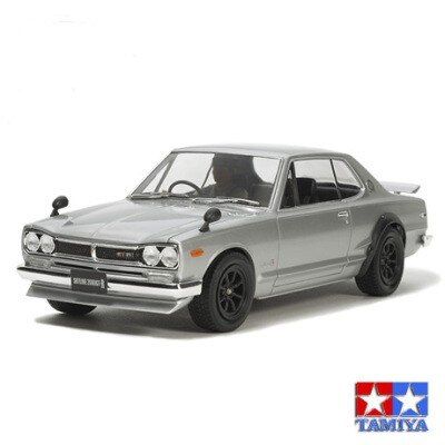 Tamiya 24335 2000 GT-R ถนน1/24 Nissan Skyline ชุดสร้างโมเดลรถยนต์ของเล่นประกอบเองตามสั่งสำหรับคอลเลกชัน S Hoy