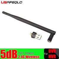 WiFi Adapter 5dB Antenna 150Mbps Lan Wireless Network Card Portable USB 7601 chip for AHD DVR DVR  USB Network Adapters