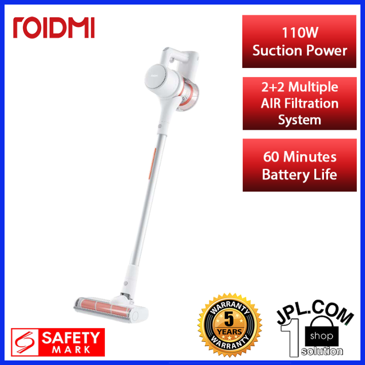[Local Warranty] Xiaomi Roidmi Z1 Air White Cordless Vacuum Cleaner