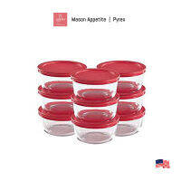 212629 Pyrex 18Pc Storage Plus Set ชุดชามแก้วอบ/เสิร์ฟพร้อมฝา 18 ชิ้น ไพเรกซ์