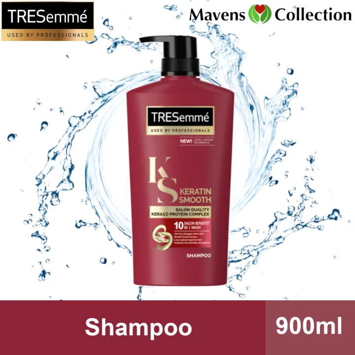 Tresemme 900ml Keratin Smooth Kera10 Protein Complex Shampoo By Mavens