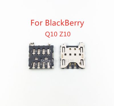【CW】 2-10pcs Sim Card Reader Tray Socket connector Slot Holder For BlackBerry Grand Prime Q10 Z10 Phone