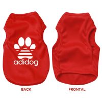 Fashion Summer Dog Clothes Cotton Breathable Puppy Cats Vest Small Medium Large Dogs Chihuahua Sport Shirts Pets T-shirt Costume