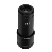 0.5X C-Mount 1/30/30มม. อะแดปเตอร์สำหรับกล้องจุลทรรศน์ CCD กล้องช่องมองภาพเลนส์