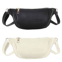 【CW】 Waist Pack leather Chest Multifunction Coin Purse Fashion