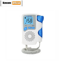 Kzecom Fetal Doppler hand-hold Pocket portable sound Baby heart pregnancy Ultrasound fetus doppler Detector machine monitor hire