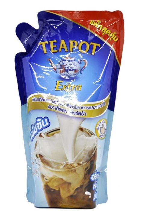 ทีพอทเอ็กซ์ตร้า ครีมเทียมพร่องไขมัน ถุง 1 Kg (TEAPOT EXTRA)