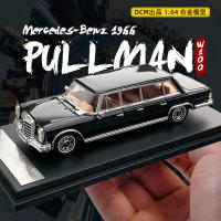 []DCM 1 : 64 Mercedes-Benz Pullman รุ่นเพิ่มความยาว W100จำลอง โมเดลรถโลหะผสม