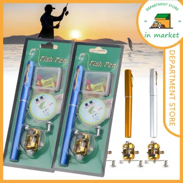 Review alat pancing fishing rod pen, kualitas 