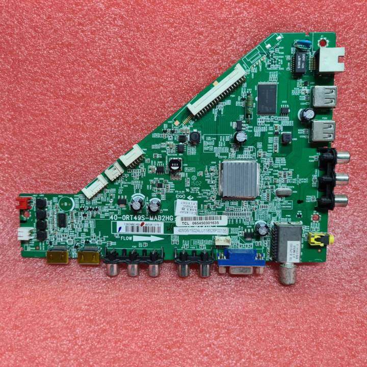 เมนบอร์ด-main-board-tcl-led40f3570-พาร์ท-v8-rt49s01-lf1v048-h1-อะไหล่แท้-ของถอดมือสอง