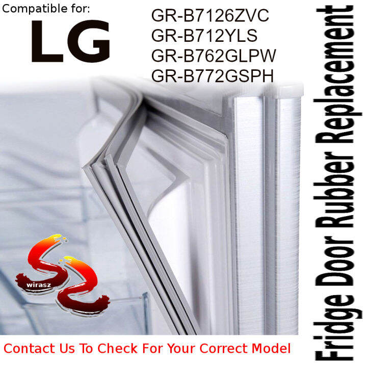 lg fridge door gasket replacement