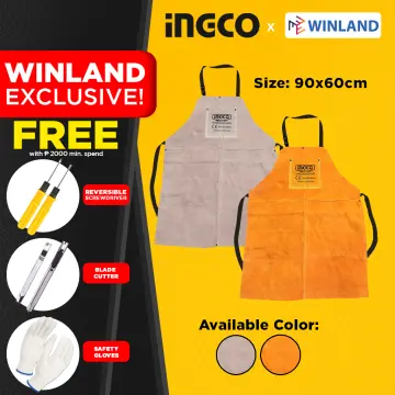 Buy Welding Apron Leather Ingco online | Lazada.com.ph