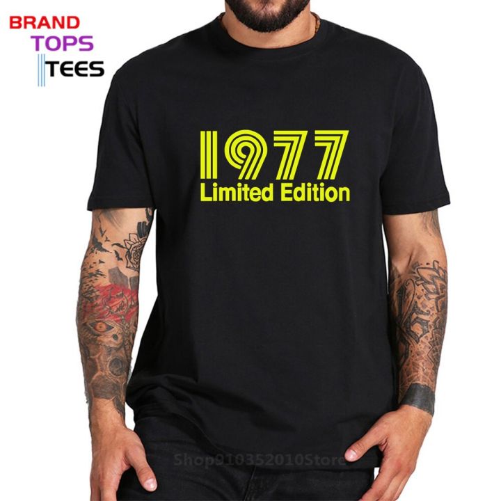 70s-clothing-limited-edition-1977-t-shirt-men-born-in-1977-t-shirt-made-in-1977-tshirt-father-birthday-gift-tee-shirt