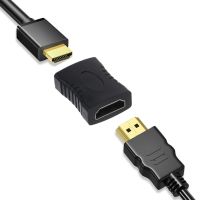 อะแดปเตอร์แปลงสำหรับหญิง-หญิง4K HDMI สำหรับจอแล็ปท็อปมอนิเตอร์สายอะแดปเตอร์ต่อสายเคเบิลทีวี