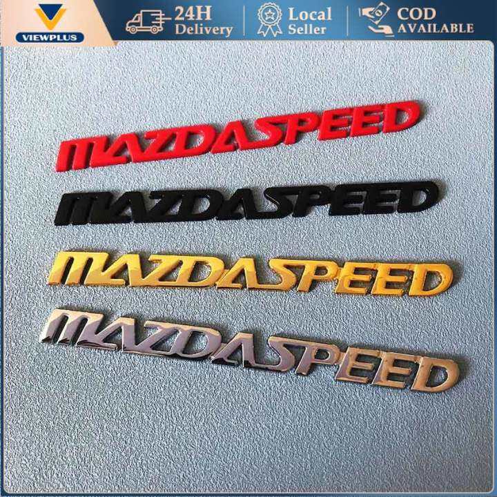 MAZDASPEED Car Letter Logo Car Sticker For Mazda M3 M6 Atzion Kesela ...