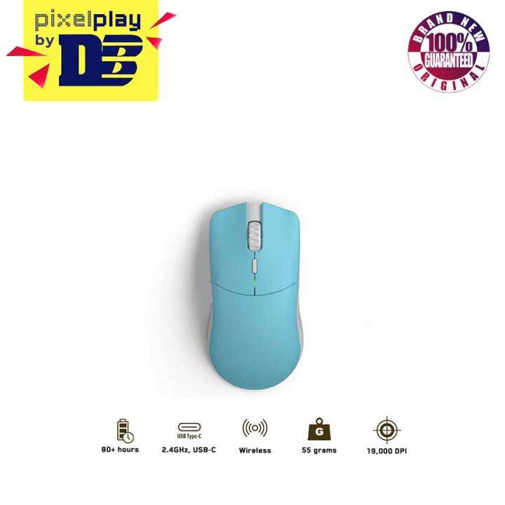 Glorious Forge Model O Pro Wireless Gaming Mouse (Blue Lynx