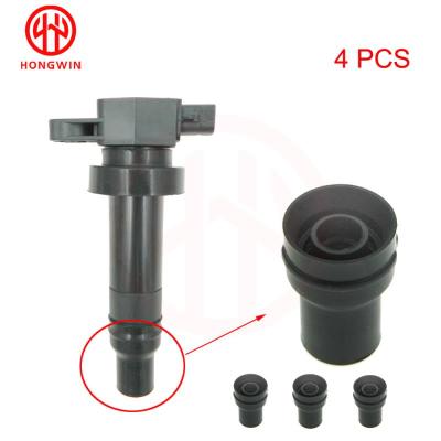 4Pcs/Set Spark Plug Cap Connector Ignition Coil Ruer For Kia Soul For Hyundai Ent Avante Kia Rio 273012B010 27301-2B010