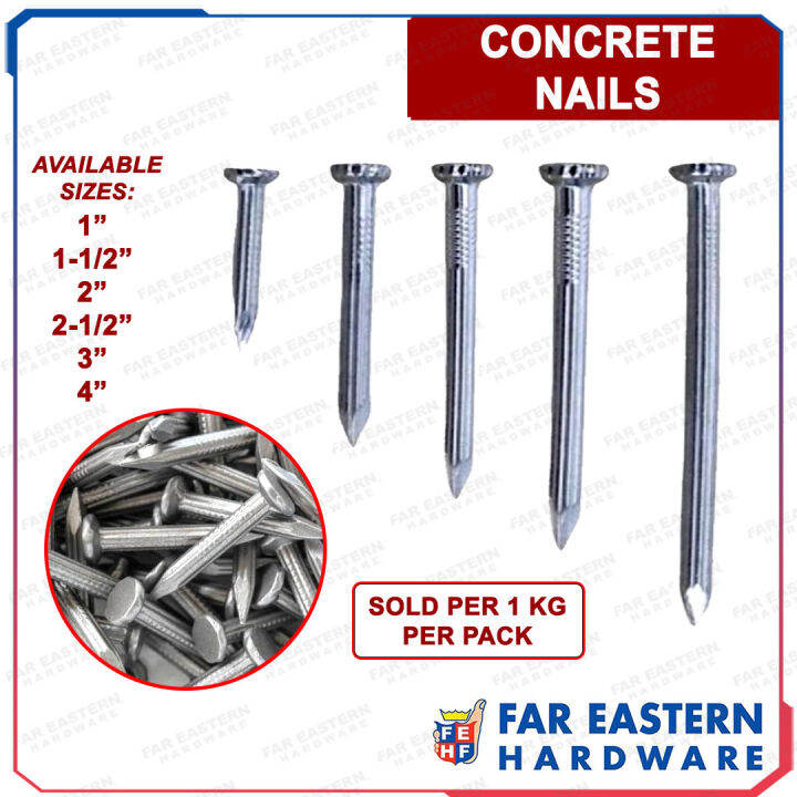 Concrete Nails Sold Per 1 Kilo Nail Lazada PH