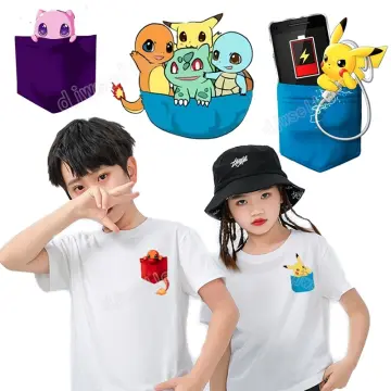 Pokemon Pikachu Anime Patches for Clothing DIY T-shirt Dresses Applique  Heat Transfer Vinyl Stickers Patch