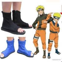 Sy1 พร็อพรองเท้าคอสเพลย์ Anime Naruto: Shinobi / Ninja Shoes Uchiha Sasuke สําหรับแต่งคอสเพลย์ปาร์ตี้ฮาโลวีน