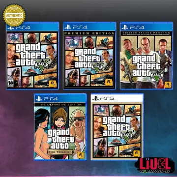 Grand Theft Auto V GTA 5 Premium Edition - PS4 - Brand New | Factory Sealed