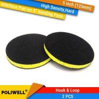 ❧☂ 5 Inch 125mm High Density Hard Sponge Interface Pads for Back-up Sanding Pad and Hook Loop Sanding Discs Grinding Polishing