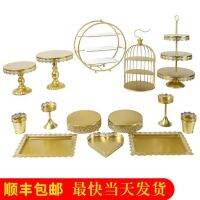 [COD] Dessert Table Ornament Display Set European Snack Buffet Cold