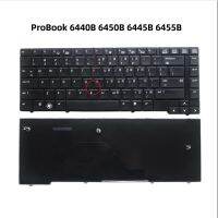 แล็ปท็อปใหม่เลย์เอาท์ภาษาอังกฤษแป้นพิมพ์สำหรับ Hp Probook 6440B 6450B 6445B 6455B