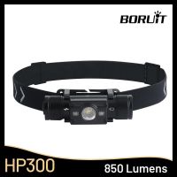 BORUiT HP300 1000 Lumens Headlamp XM-L2 XPE LED Powerful Flashlight Waterproof Type-C Rechargeable Headlight for Camping Hunting