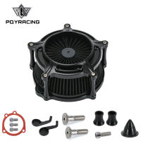 Black Turbine Spike Air Filter รถจักรยานยนต์ Intake Air Cleaner ระบบกรองสำหรับ91-23 Harley Sportster 883 XL883 XL1200 48 72