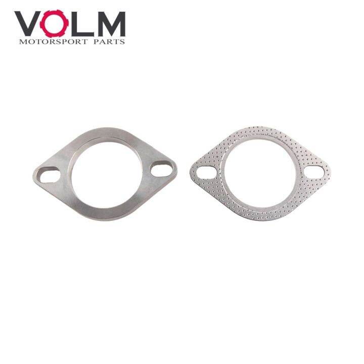 2.5 inch stainless steel exhaust muffler weld flange gasket exhaust pipe connection 64mm joint