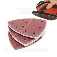 10PCS For Bosch PSM 100A Aluminum Oxide Mouse Sanding Sheets Orbital Sander Detail Palm Pads Discs Sandpaper Abrasive Paper