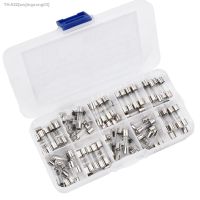 ஐ 100Pcs Set 5x20mm Quick Blow Glass Tube Fuse Assorted Kits Fast-blow Glass Fuses 0.2A 0.5A 1A 2A 3A 5A 8A 10A 15A 20A with Box