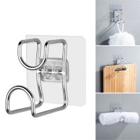 Stainless Steel Washbasin Stand Kitchen Wall Hanging Washbasin Hook Bathroom Punch-Free Storage Rack Multifunctional Shelf