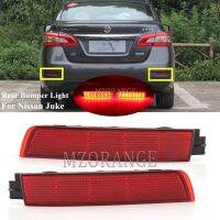 ไฟเบรกท้ายสะท้อนแสงกันชนหลัง LED 2ชิ้นโคมไฟสำรองตัดหมอกสำหรับรถยนต์ Nissan Juke Z51 Murano สำหรับ FX50 FX35 Infiniti