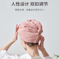 [Durable and practical] Dry hair cap womens double-layer thickened super absorbent and quick-drying towel to scrub hair 2023 new shower cap artifact