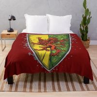 Ready Stock William Marshal - Coat of Arms Throw Blanket Decorative Blankets Plaid on the sofa Picnic Blanket