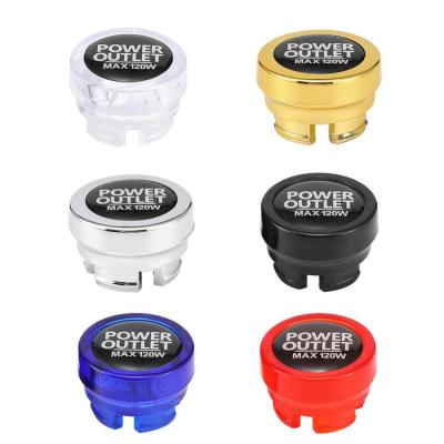 Lighter Dust Plug Universal Lighter Socket Plug Cover Waterproof Vehicle Accessory for SUVs Boats and Most Cars well-liked