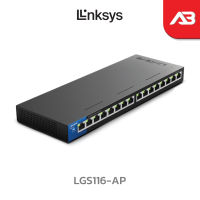 LINKSYS Unmanaged GIGABIT SWITCH 16-port รุ่น LSS-LGS116-AP (ICT SPEC)