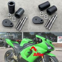 For Kawasaki Ninja ZX-6R ZX6R ZX 6R 636 2007 2008 No Cut Motorcycle Frame Sliders Crash Falling Protection 100 Brand New