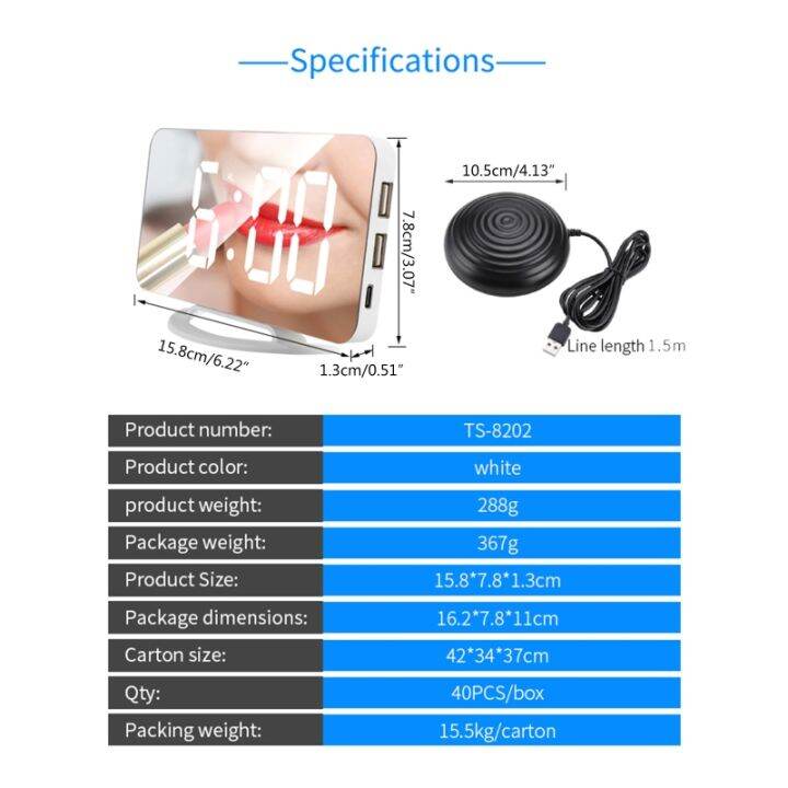 hoiting-นาฬิกาปลุก-super-loud-digital-led-นาฬิกาตั้งโต๊ะสำหรับ-heavy-sleepers-การได้ยินบกพร่องหูหนวก2023-new