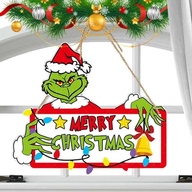 Grinch Christmas Tree Hanging Decoration for Home Christmas Party ...