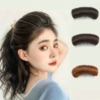 【jw】℗✘✈  Puff Hair Cushion Synthetic Invisible Fluffy Clip Bun Bump It Up Volume Base Accessories