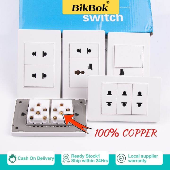 HOT (Local)Wall Socket Light Switch Electrical Outlet with luminous