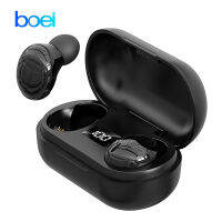 Boei In-ear Comfortable Fit Bluetooth Headphones HIFI True Wireless Earphones with Microphones Sport Sweatproof Music Headsets