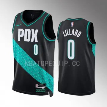 2023/24 Bucks LILLARD #0 Black City Edition NBA Jerseys